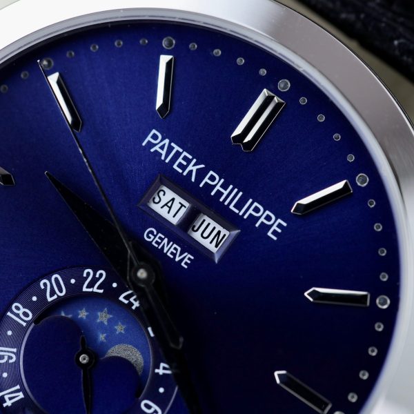 Đồng Hồ Patek Philippe Replica 1:1 Complications 5396G Mặt Xanh Blue