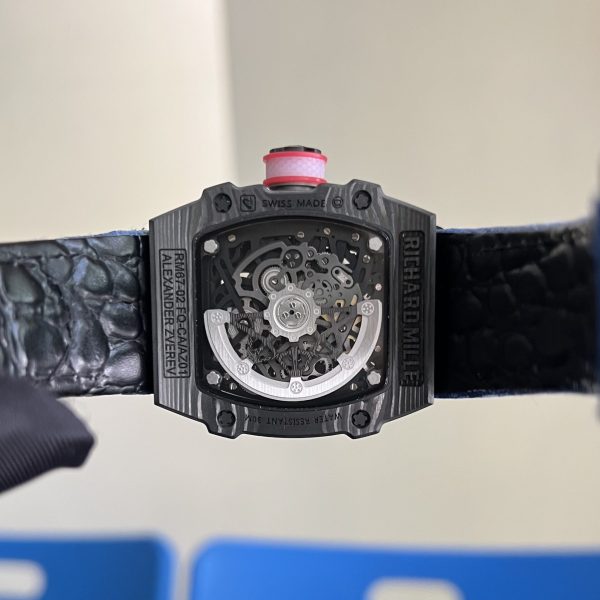 Đồng Hồ Richard Mille Fake Cao Cấp RM67-02 Dây Vải Màu Xanh Dương 39x48mm (1)