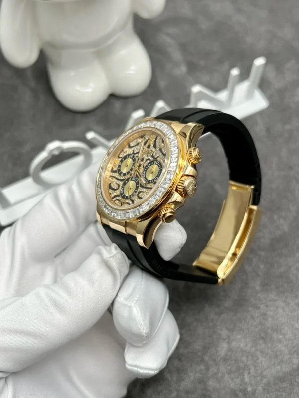 Đồng Hồ Rolex Cosmograph Daytona 116588TBR Vàng Khối Kim Cương 40mm (5)