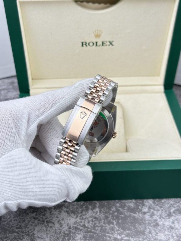 Đồng Hồ Rolex DateJust 126331 Replica 11 Mặt Đen Nhà Máy Clean 41mm (2)