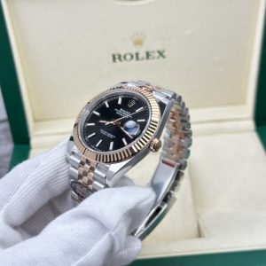 Đồng Hồ Rolex DateJust 126331 Replica 11 Mặt Đen Nhà Máy Clean 41mm (2)