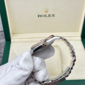 Đồng Hồ Rolex DateJust 126331 Replica 11 Mặt Đen Nhà Máy Clean 41mm (2)