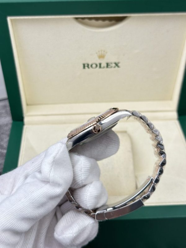 Đồng Hồ Rolex DateJust 126331 Replica 11 Mặt Đen Nhà Máy Clean 41mm (2)