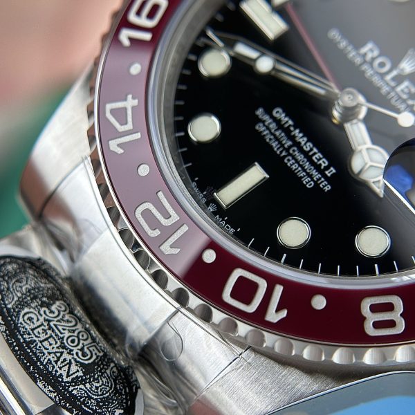 Đồng Hồ Rolex GMT-Master II Coke Replica Cao Cấp Nhà Máy Clean 40mm (2)