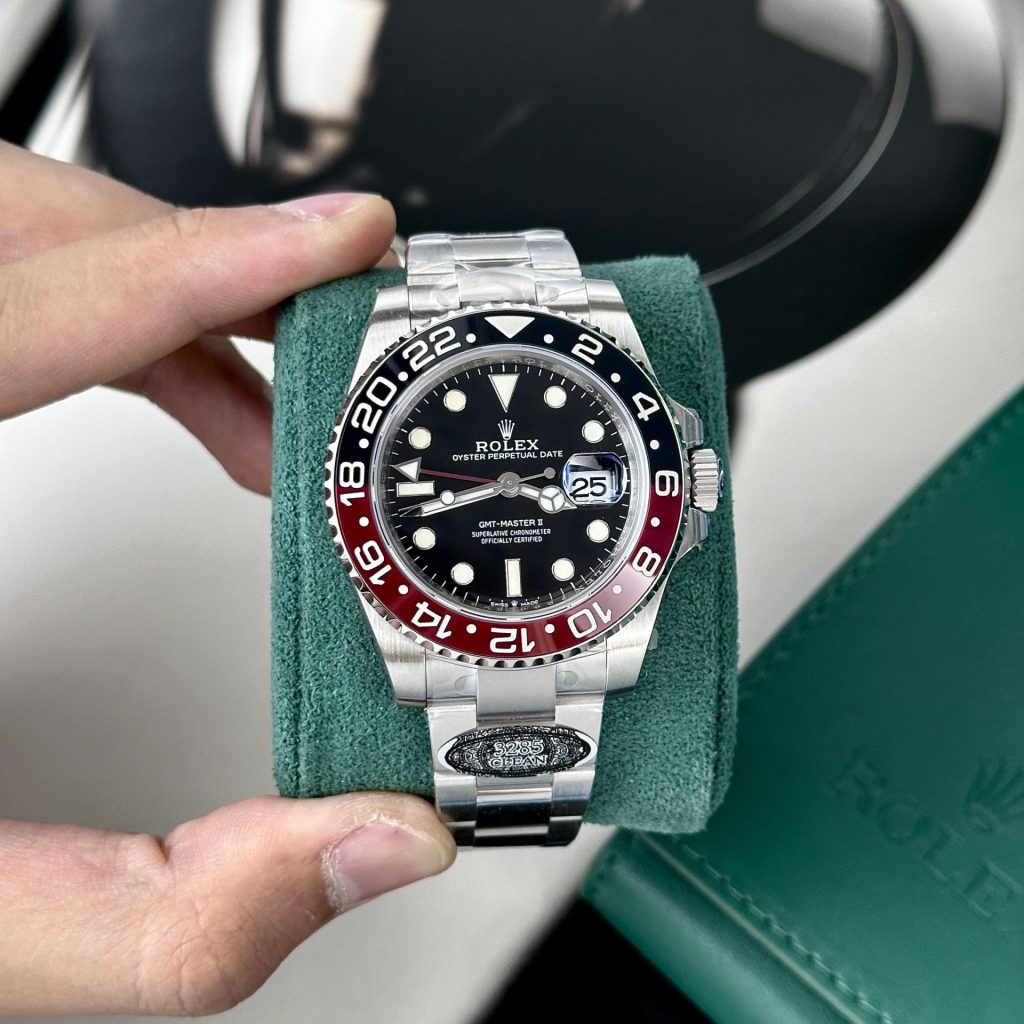 Đồng Hồ Rolex GMT-Master II Coke Replica Cao Cấp Nhà Máy Clean 40mm (2)