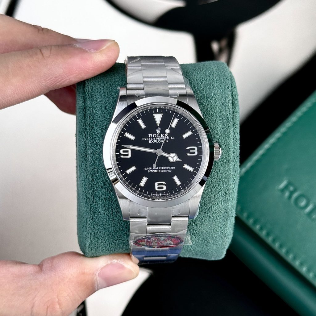 Đồng Hồ Rolex Rep 11 Explorer 124270 Nhà Máy Clean Cao Cấp Nhất 36mm (9)