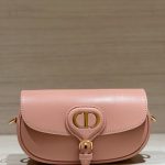 Túi Xách Dior Boby Nữ Da Bò Màu Hồng Siêu Cấp 21x12x5cm (2)