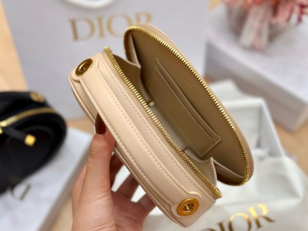 Túi Xách Dior CD Signature Siêu Cấp Nữ Màu Be 18x11x6 (2)