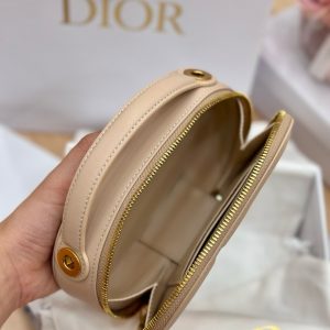 Túi Xách Dior CD Signature Siêu Cấp Nữ Màu Be 18x11x6 (2)