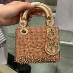 Túi Xách Dior Lady Mini Hoạ Tiết Đính Đá Siêu Cấp 12cm (1)