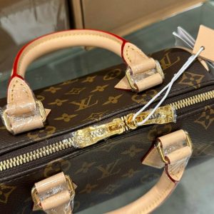 Túi Xách Hàng Hiệu Louis Vuitton LV Speedy bandouliere Hoạ Tiết Monogram 20cm (1)