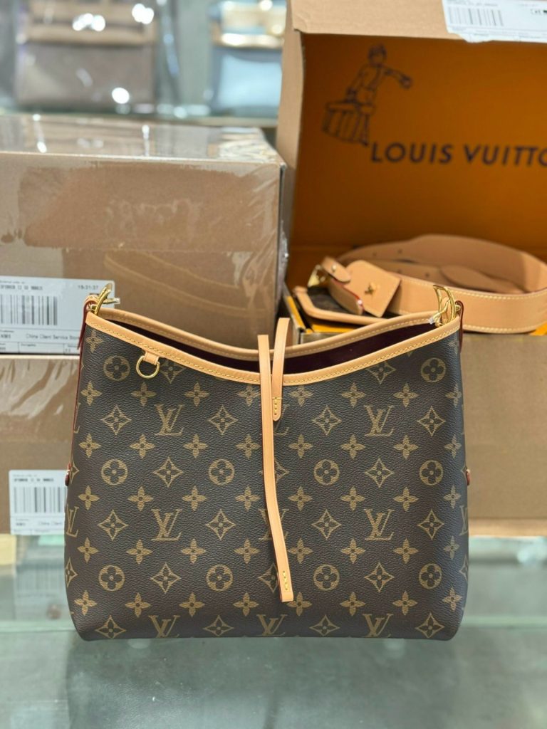 Túi Xách Louis Vuitton Carryall MM Hoạ Tiết Monogram Siêu Cấp 29x14x12cm (2)