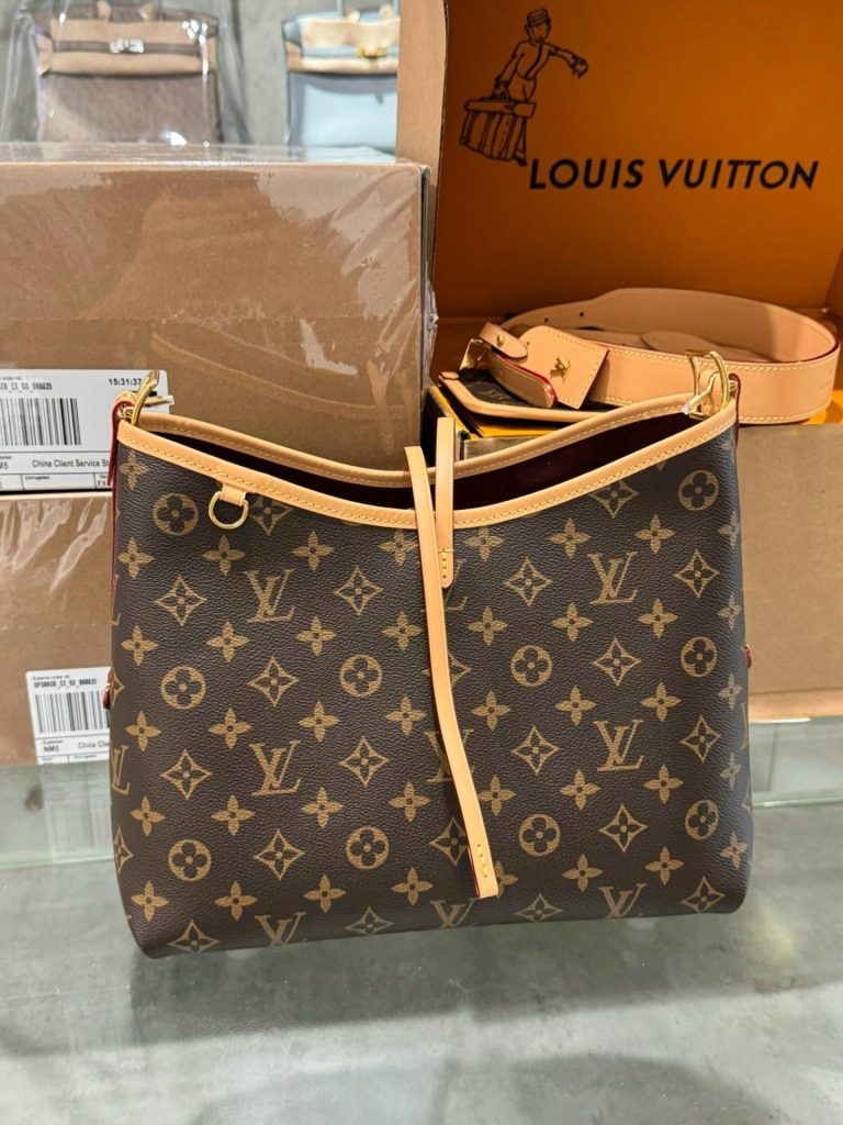 Túi Xách Louis Vuitton Carryall MM Hoạ Tiết Monogram Siêu Cấp 29x14x12cm (2)