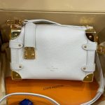 Túi Xách Louis Vuitton LV Side Trunk Siêu Cấp Nữ Màu Trắng 18x12 (2)