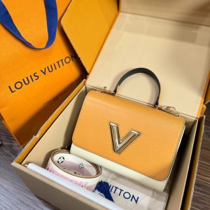 Túi Xách Louis Vuitton LV Twist Siêu Cấp Nữ Da Bò 23x17x9 (2)