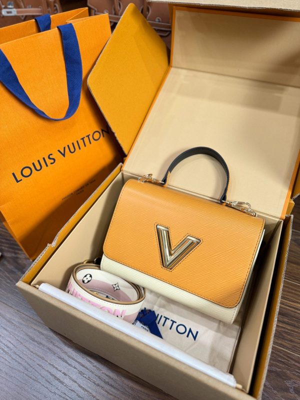 Túi Xách Louis Vuitton LV Twist Siêu Cấp Nữ Da Bò 23x17x9 (2)