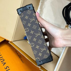 Túi Xách Louis Vuitton Petile Malle Siêu Cấp Nữ Dạng Hộp 20x12x5cm (2)