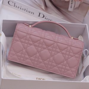 Túi Xách Nữ Dior Woc Màu Hồng Siêu Cấp 21×11.5×4 (2)