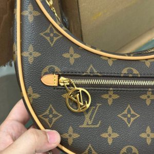 Túi Xách Nữ Louis Vuitton LV Loop Họa Tiết Monogram Siêu Cấp 23x13x6cm (1)