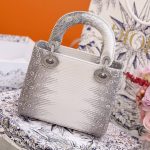 Túi Xách Replica 11 Dior Lady Nữ Da Thằn Lằn 17cm (2)