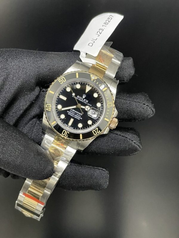 Đồng Hồ Bọc Vàng Rolex Sumariner Tinh Chỉnh Máy 3235 GM Factory 41mm (7)