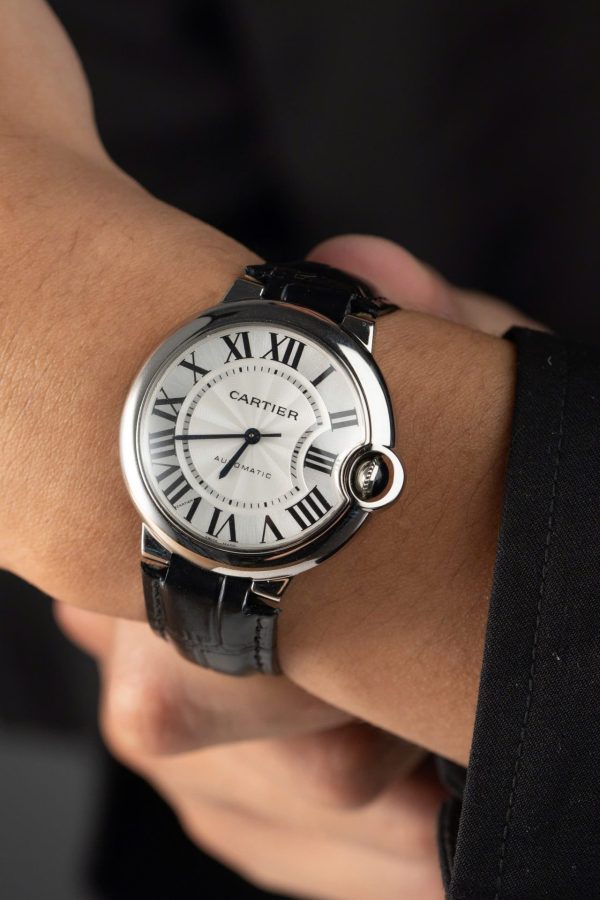 Đồng Hồ Cartier Ballon Bleu Replica 11 Mặt Trắng Máy Cơ Automatic 36mm (3)