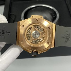 Đồng Hồ Hublot Fake Cao Cấp Big Bang Sang Bleu II King Gold Nhà Máy HB 44mm (1)