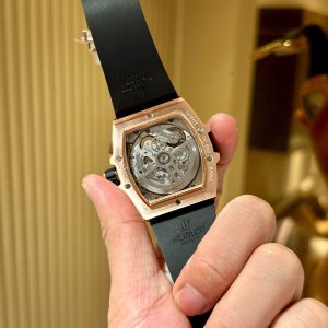 Đồng Hồ Hublot Nam Rep 11 Spirit Of Big Bang Chronograph King Gold Màu Đen 42mm (4)