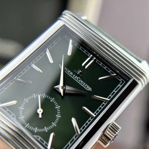 Đồng Hồ Jaeger Lecoultre Replica 11 Nam Dây Da Màu Xanh Lá Cây 30x40mm (1)