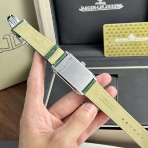 Đồng Hồ Jaeger Lecoultre Replica 11 Nam Dây Da Màu Xanh Lá Cây 30x40mm (1)