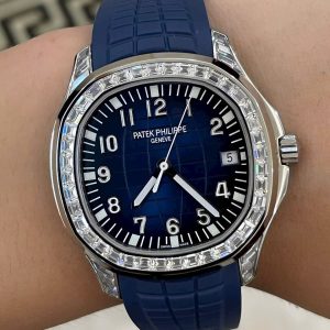 Đồng Hồ Patek Philippe Aquanaut 5168G Nam Dây Cao Su Nhà Máy GR 42mm (9)