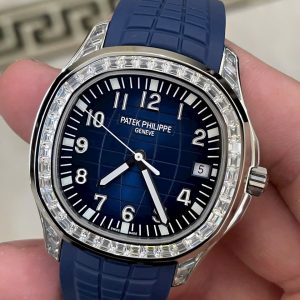 Đồng Hồ Patek Philippe Aquanaut 5168G Nam Dây Cao Su Nhà Máy GR 42mm (9)