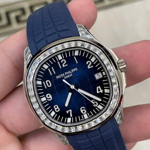 Đồng Hồ Patek Philippe Aquanaut 5168G Nam Dây Cao Su Nhà Máy GR 42mm (9)