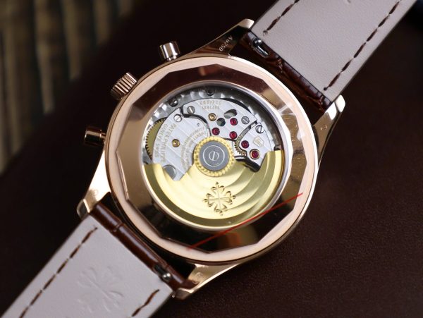 Đồng Hồ Patek Philippe Rep 11 Complications 5961R Đính Đá Mặt Đen (3)