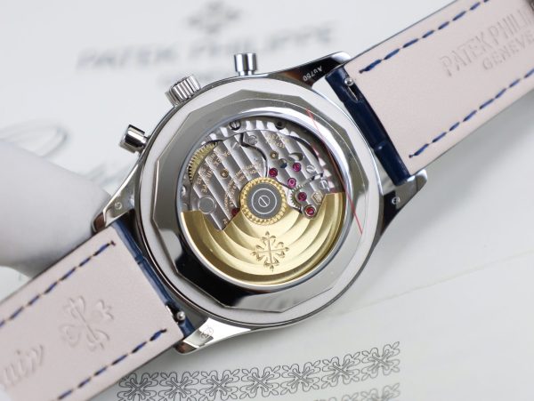 Đồng Hồ Patek Philippe Rep 11 Complications 5961P Màu Xanh Dương Đính Đá (6)