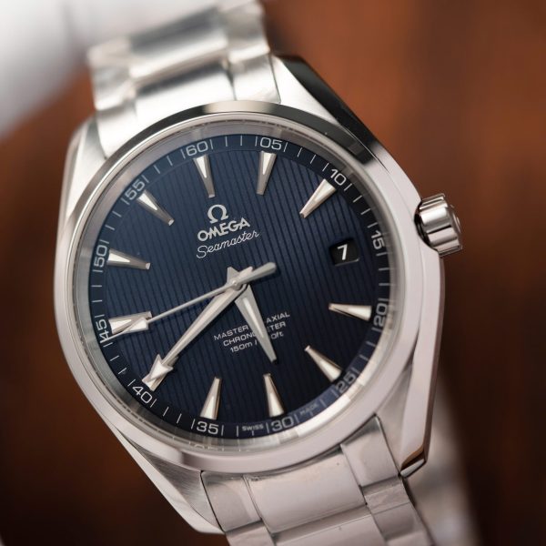 Đồng Hồ Replica 11 Omega Seamaster Aqua Terra Mặt Đen Nhà Máy VS 41mm (2)