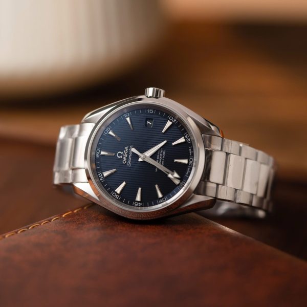 Đồng Hồ Replica 11 Omega Seamaster Aqua Terra Mặt Đen Nhà Máy VS 41mm (2)