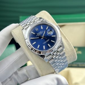 Đồng Hồ Rolex Replica 11 DateJust 126334 Mặt Số Xanh Dương VS Factory 41mm (1)