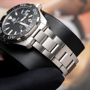 Đồng Hồ Tag Heuer Aquarace Replica 11 Màu Đen Họa Tiết Kẻ 43mm (8)