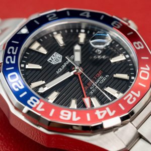 Đồng Hồ Tag Heuer Aquaracer Fake Cao Cấp Niềng Gốm Pepsi 43mm (1)