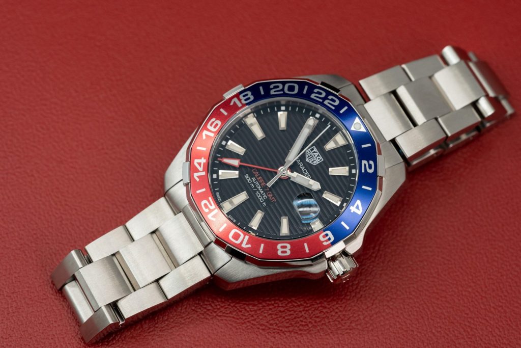 Đồng Hồ Tag Heuer Aquaracer Fake Cao Cấp Niềng Gốm Pepsi 43mm (1)