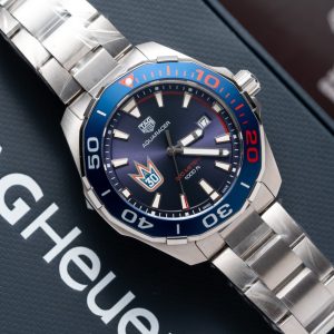 Đồng Hồ Tag Heuer Aquaracer Henrik Lundqvist Chế Tác Mặt Xanh 43mm (1)