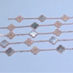 Vòng Cổ Van Cleef & Arpels Alhambra 20 Hoạ Tiết Tuỳ Chỉnh Vàng Hồng 18K Xà Cừ Kim Cương Tự Nhiên (2)