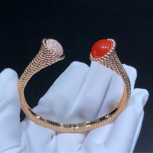 Vòng Tay Van Cleef & Arpels Perlée Couleurs Chế Tác Đá Quý Kim Cương Tự Nhiên Vàng 18K (2)