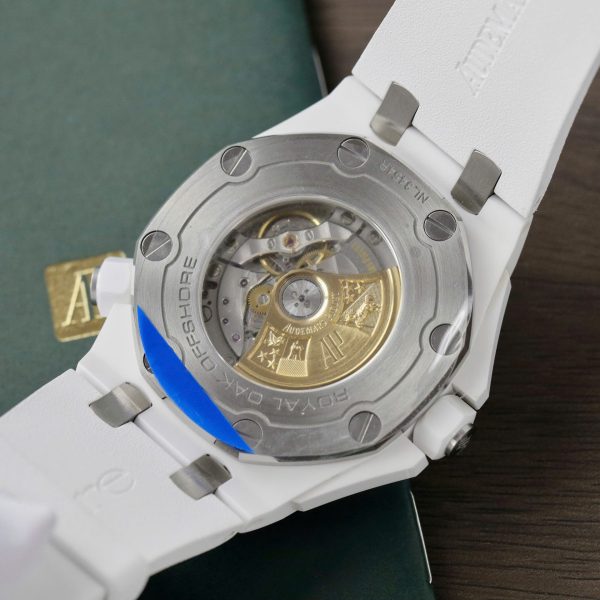 Audemars Piguet Royal Oak Offshore 15707CB Replica 11 Gốm Trắng ZF Factory 42mm (2)