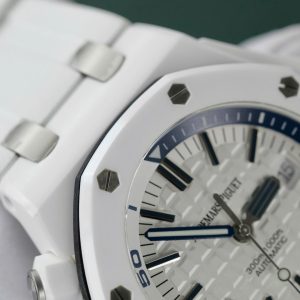 Audemars Piguet Royal Oak Offshore 15707CB Replica 11 Gốm Trắng ZF Factory 42mm (2)