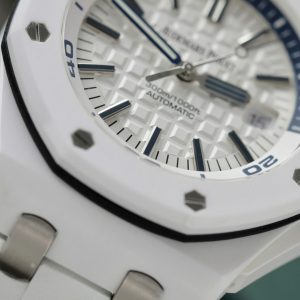 Audemars Piguet Royal Oak Offshore 15707CB Replica 11 Gốm Trắng ZF Factory 42mm (2)