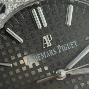 Đồng Hồ Audemars Piguet 15454 Fosted Gold Replica 11 Mặt Xám 37mm (1)