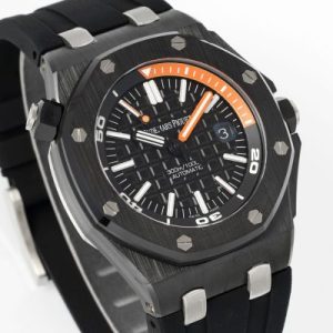 Đồng Hồ Audemars Piguet Chế Tác Royal Oak Offshore Diver 15707CE Gốm Đen 42mm (2)