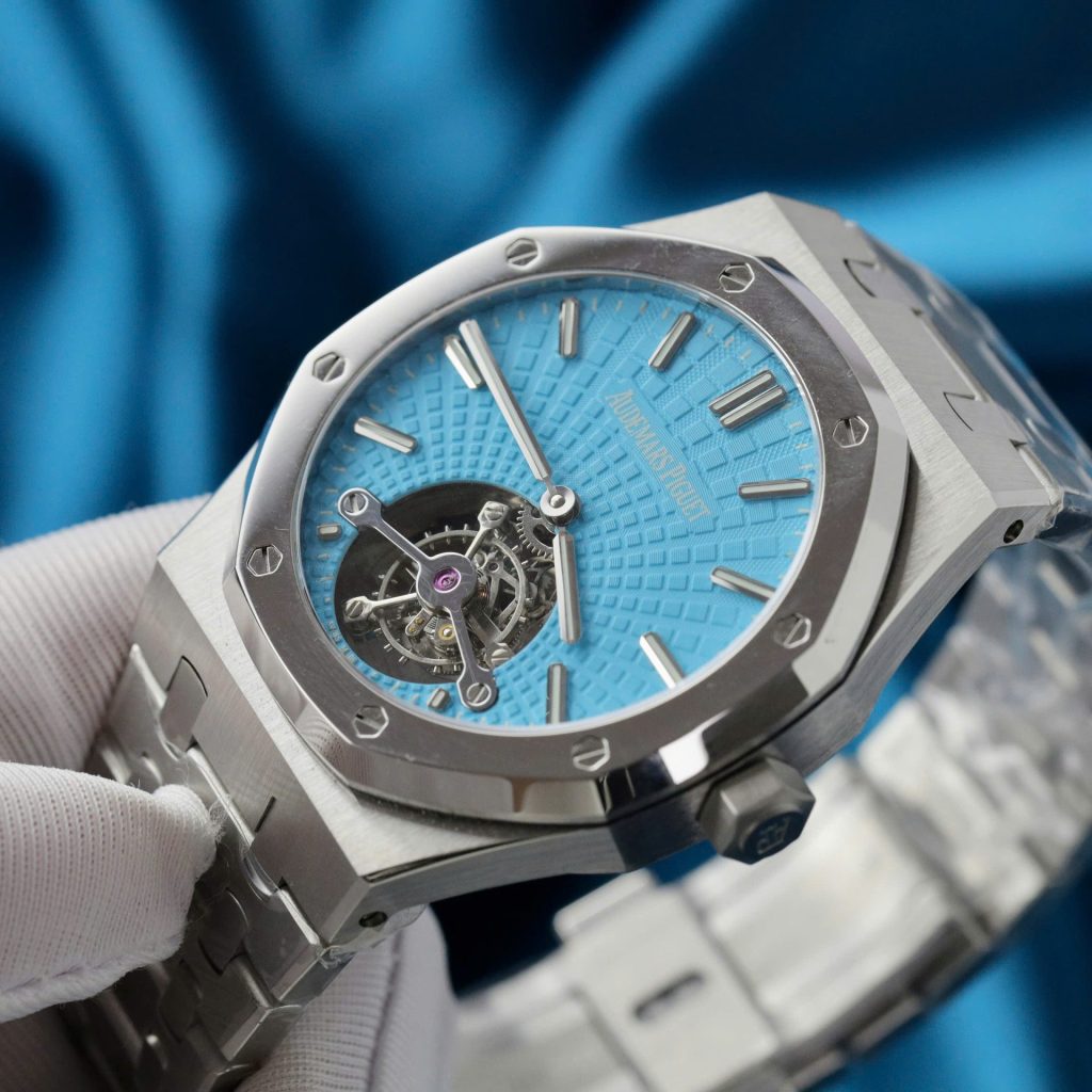 Đồng Hồ Audemars Piguet Royal Oak Flying Tourbillon Tiffany Rep 11 Cao Cấp 41mm (2)